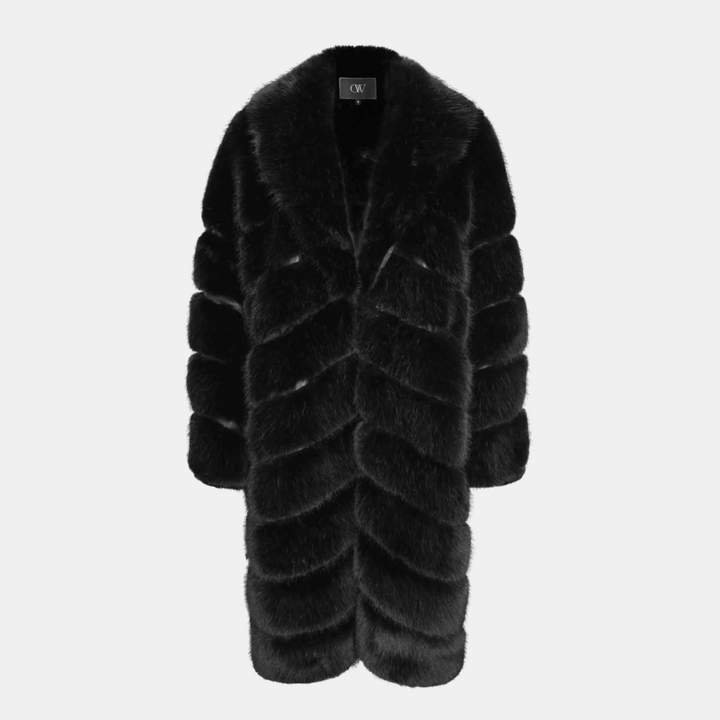 OW Collection COPENHAGEN Coat Coat 002 - Black Caviar