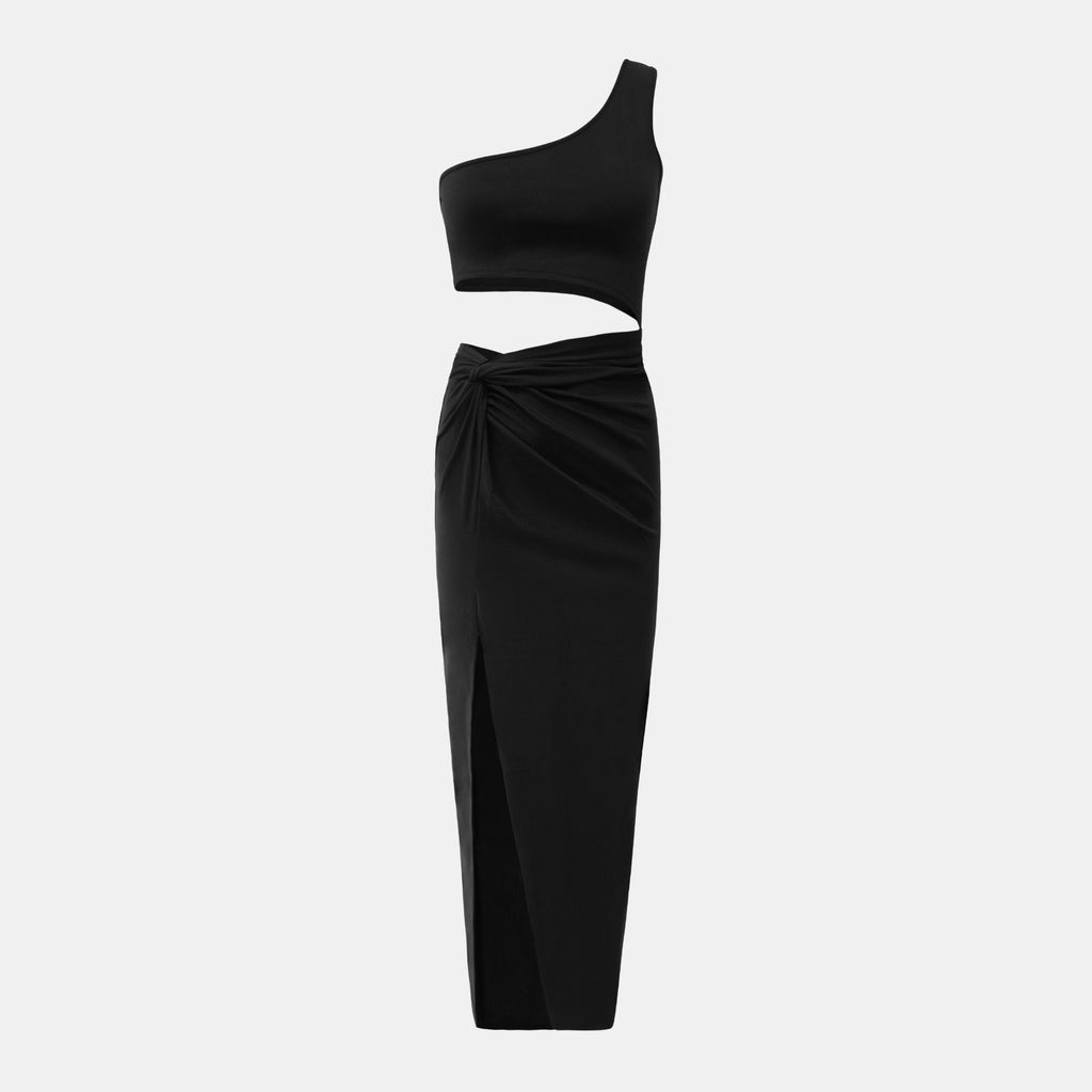 OW Collection ISABELLA Dress Dress 002 - Black Caviar