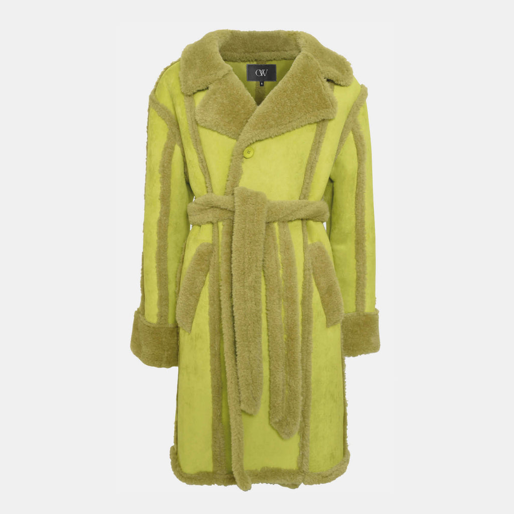 OW Collection NEW YORK Coat Coat 048 - Mellow Green