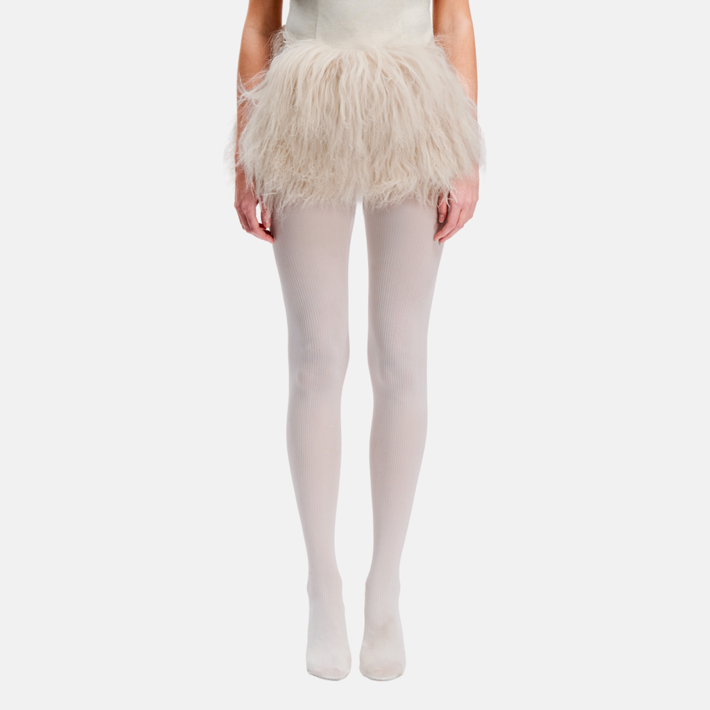 新品　Eaphi FLUFFY TIGHT SKIRT ベージュ Fluffy Skirt | Tevansta