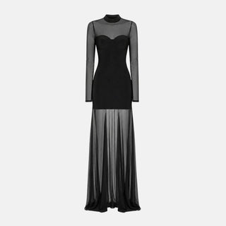 Black sheer dress - OW Collection