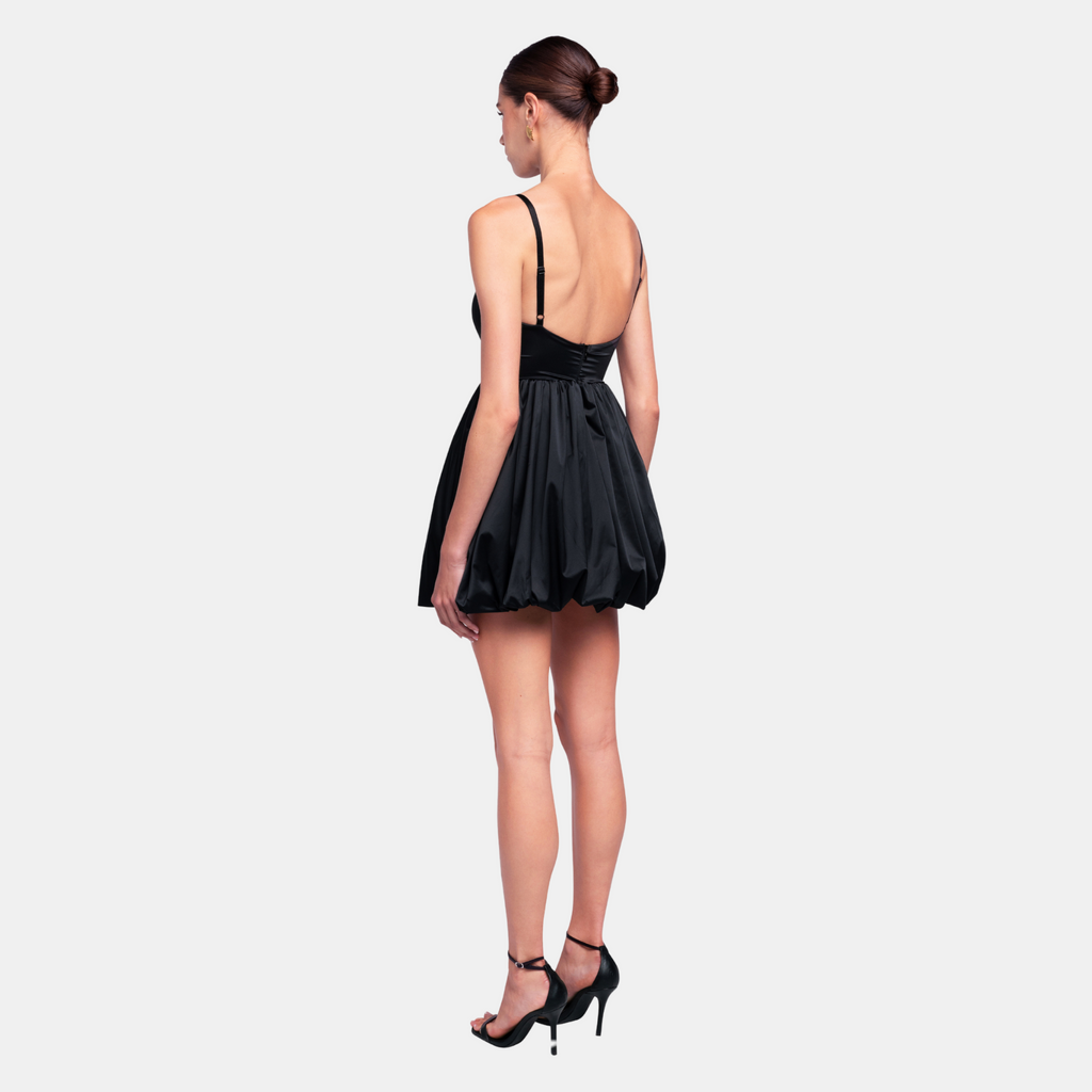 OW Collection BALLO Dress Dress 002 - Black Caviar