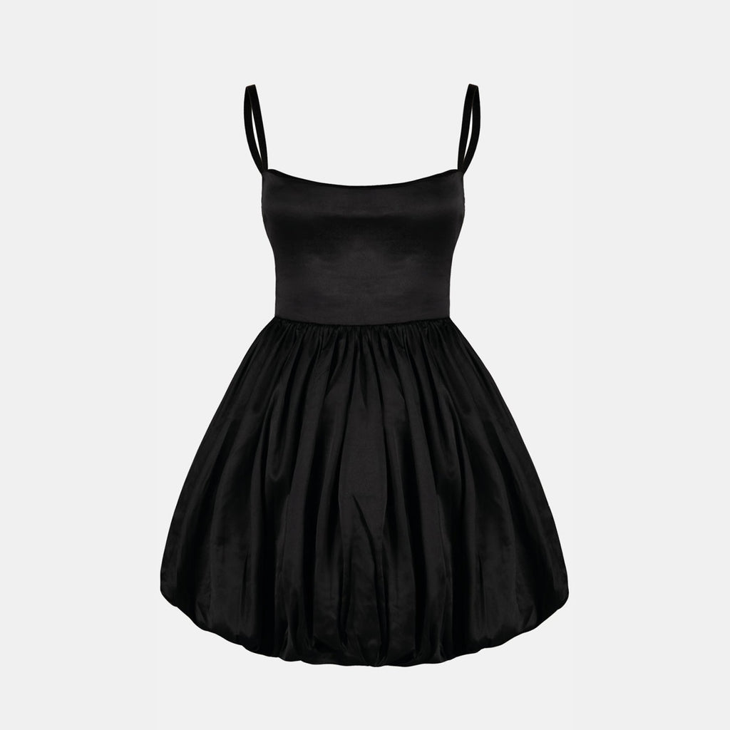 OW Collection BALLO Dress Dress 002 - Black Caviar
