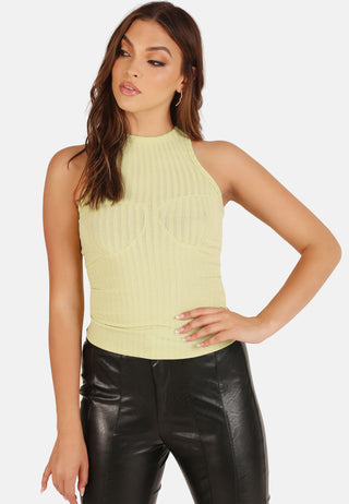 OW Collection CALLIE Tanktop Account 050 - Green