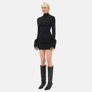 OW Collection CAMELIA Mini Dress Dress 121 - Black