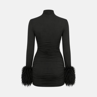 OW Collection CAMELIA Mini Dress Dress 121 - Black