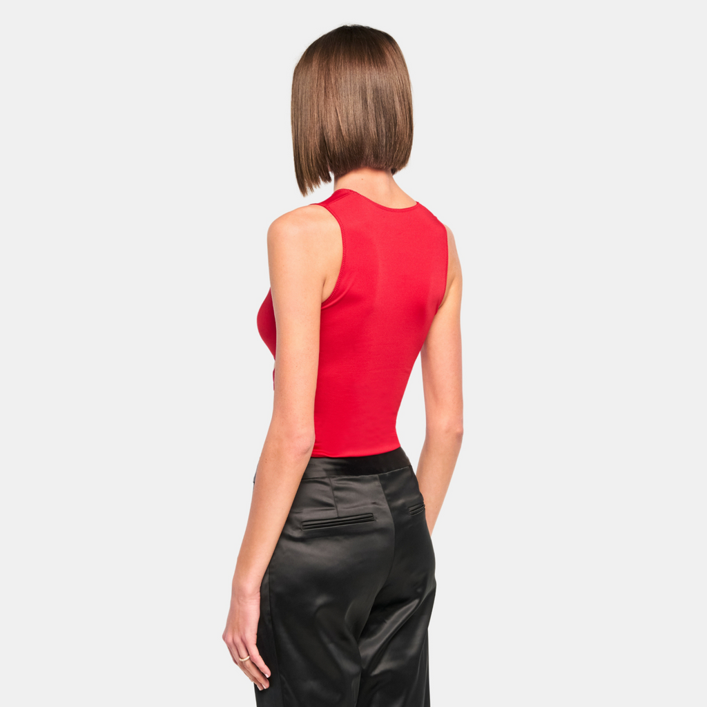 OW Collection CHIARA Top Top 171 - Deep Red