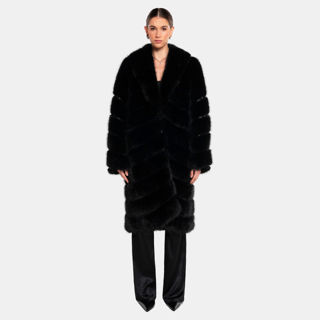 OW Collection COPENHAGEN Coat Coat 002 - Black Caviar