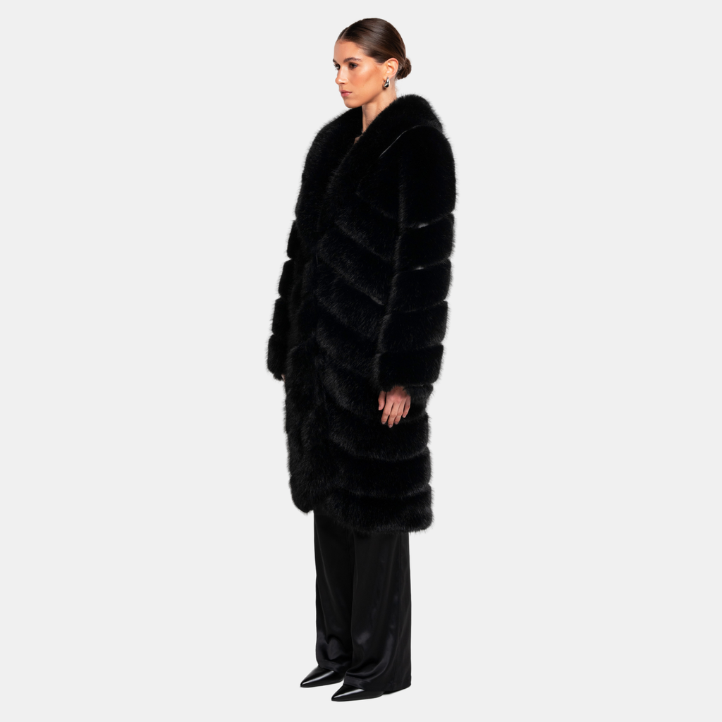 OW Collection COPENHAGEN Coat Coat 002 - Black Caviar