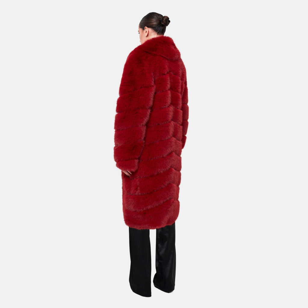 OW Collection COPENHAGEN Coat Coat 216 - Cherry Red