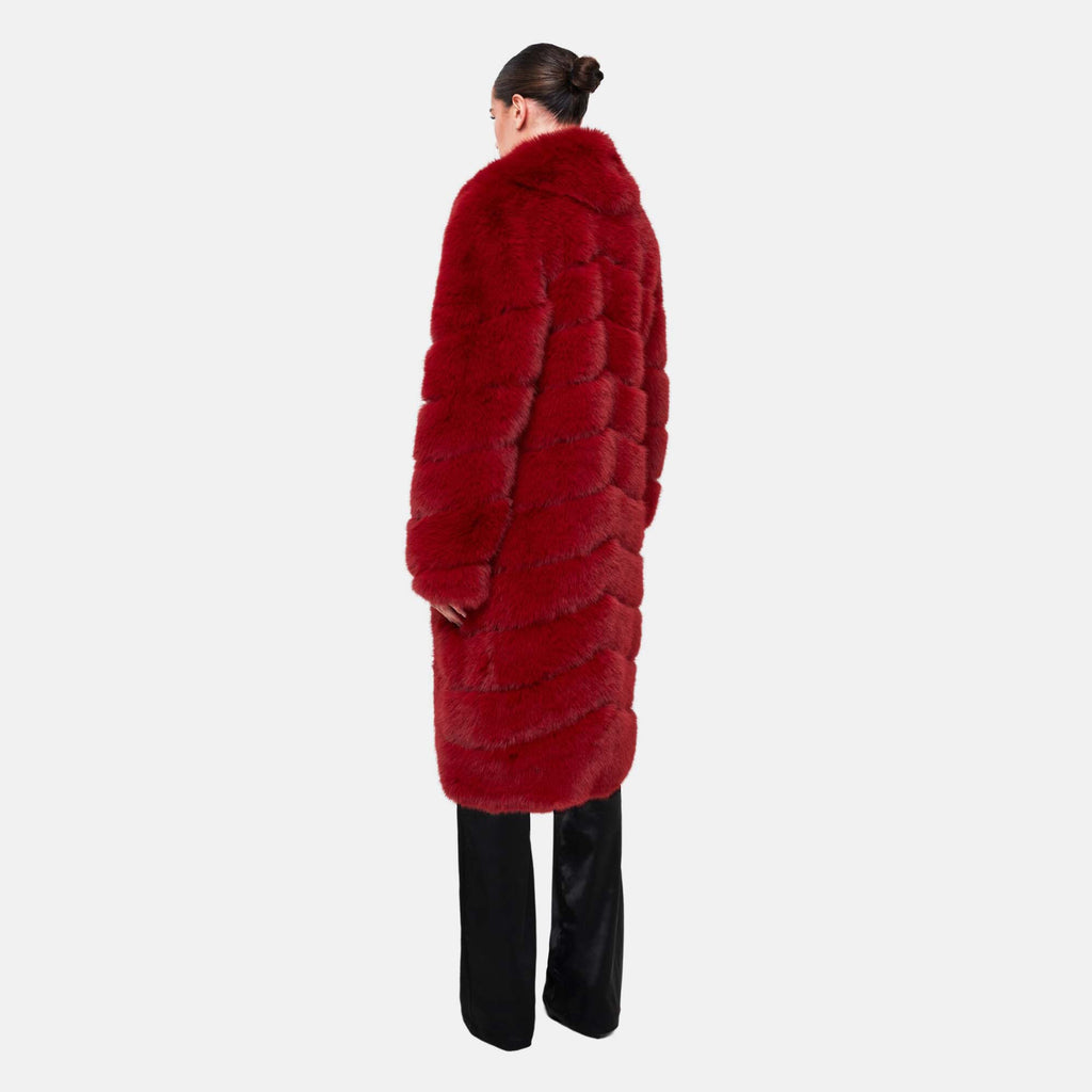 OW Collection COPENHAGEN Coat Coat 216 - Cherry Red