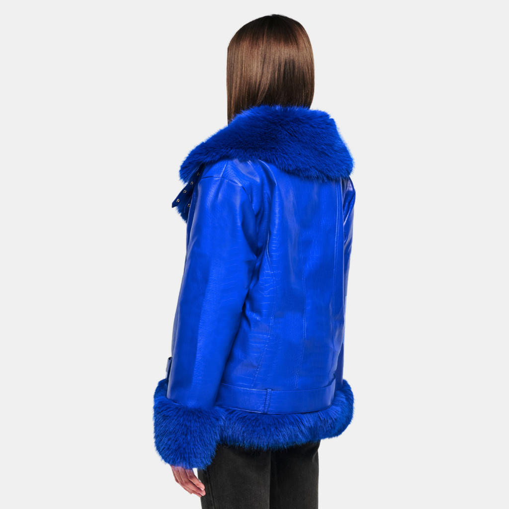 OW Collection CROC Jacket Jacket 026 - Blue