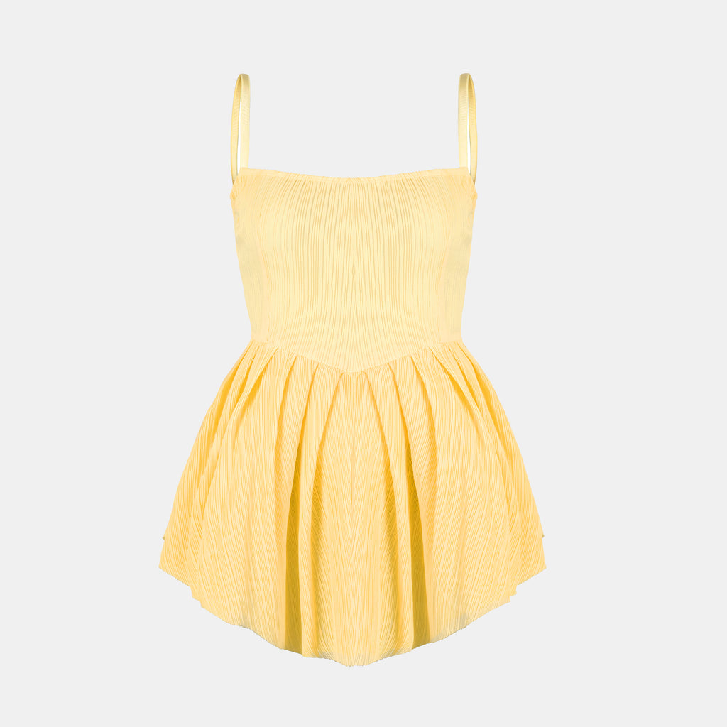 OW Collection CRUSH Dress Dress 060 - Yellow