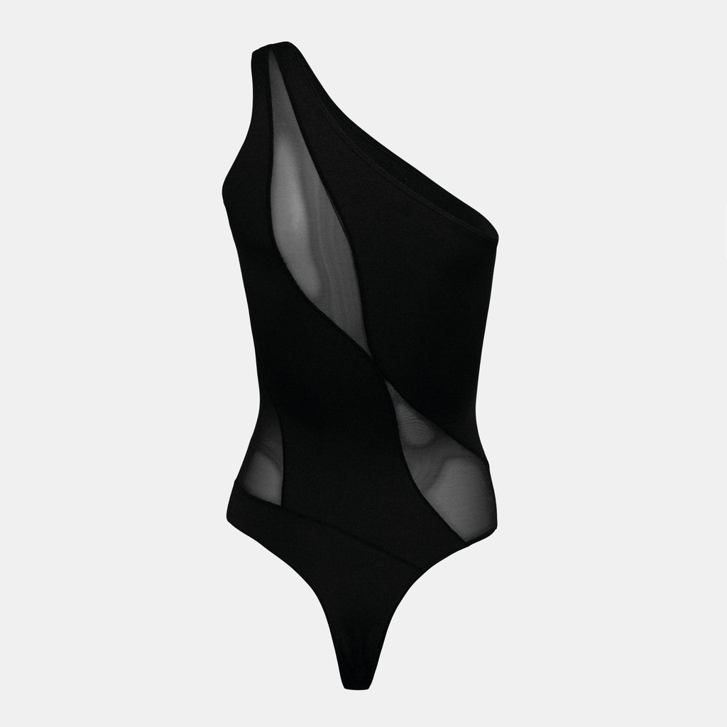 OW Collection CURVE Bodysuit Bodysuit 002 - Black Caviar