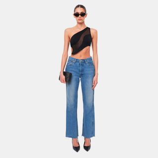 OW Collection CURVE Top Top 121 - Black