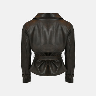 OW Collection DAPHNE Jacket Jacket 237 - Distressed Black