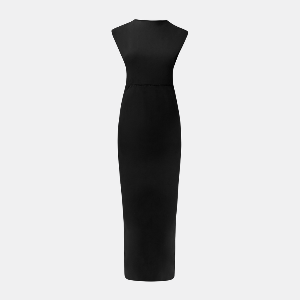 OW Collection DEX Maxi Dress Dress 002 - Black Caviar
