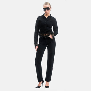 OW Collection ELDORA Denim Jeans Jeans 121 - Black