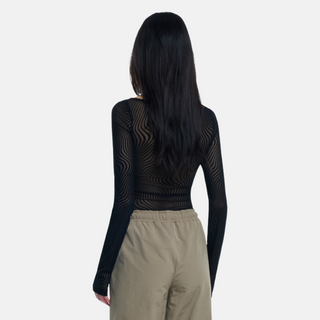 OW Collection EVA Blouse Blouse 121 - Black