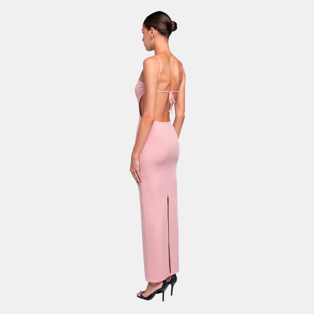 OW Collection FIONA Maxi Dress Dress 220 - Blush Pink