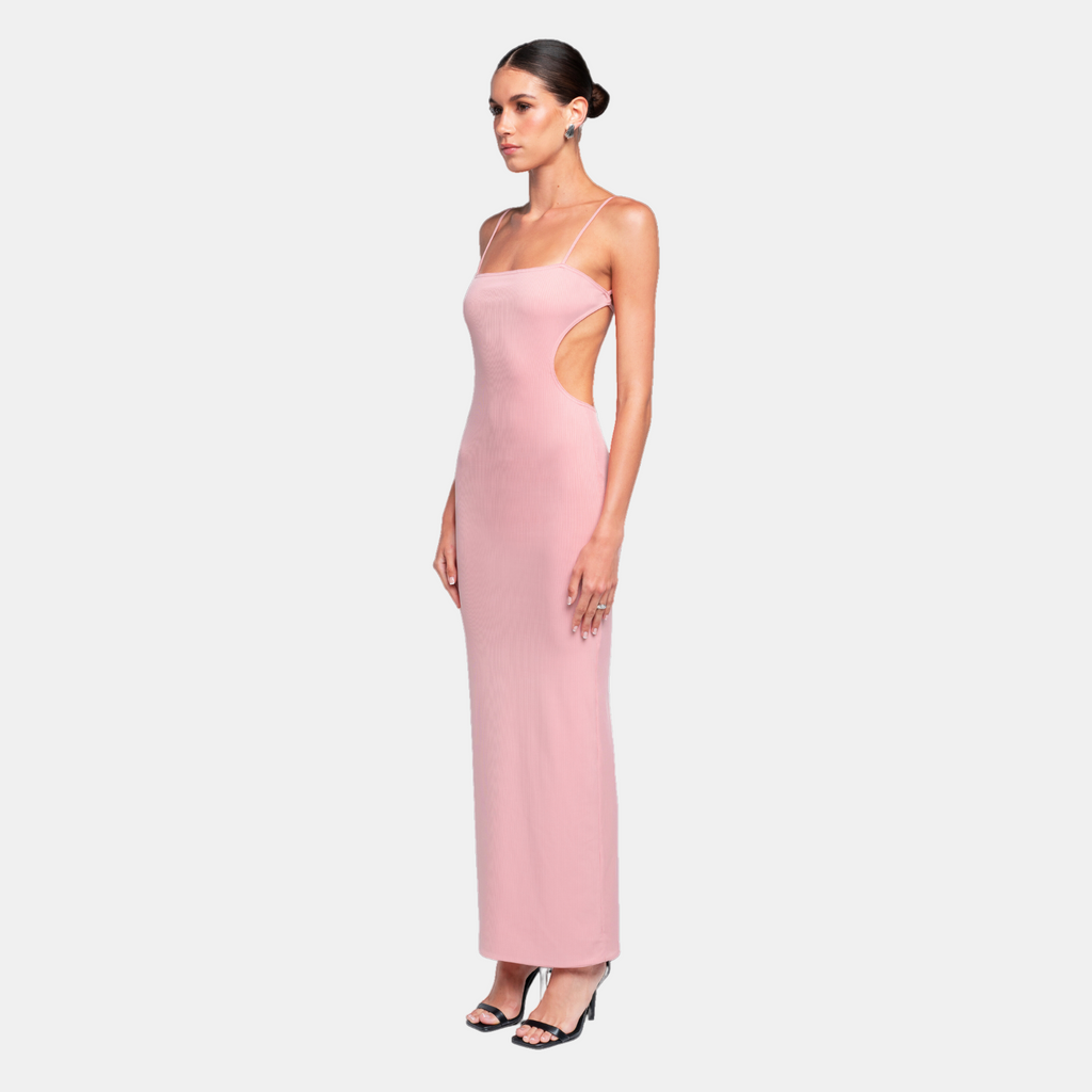 OW Collection FIONA Maxi Dress Dress 220 - Blush Pink