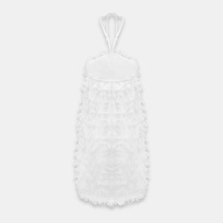 OW Collection FRANKIE Fringe Dress Dress 059 - OW White