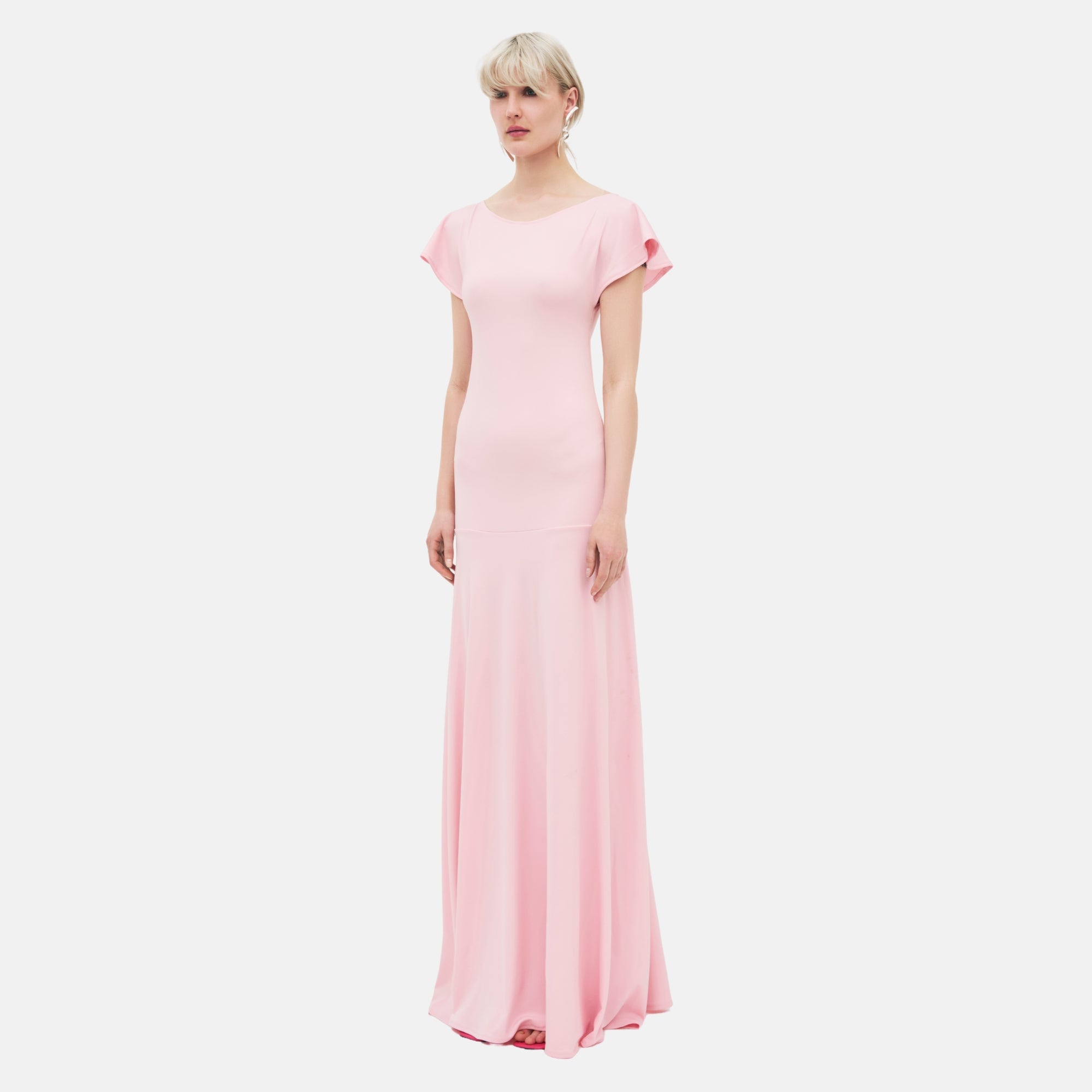 light pink dress for wedding OW Collection x REVOLVE Gaia Maxi Dress in Pink