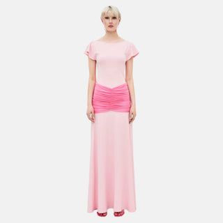 OW Collection GAIA Maxi Dress Dress 253 - Light Pink/Pink