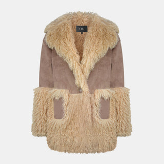 OW Collection GSTAAD Jacket Jacket 185 - Brown