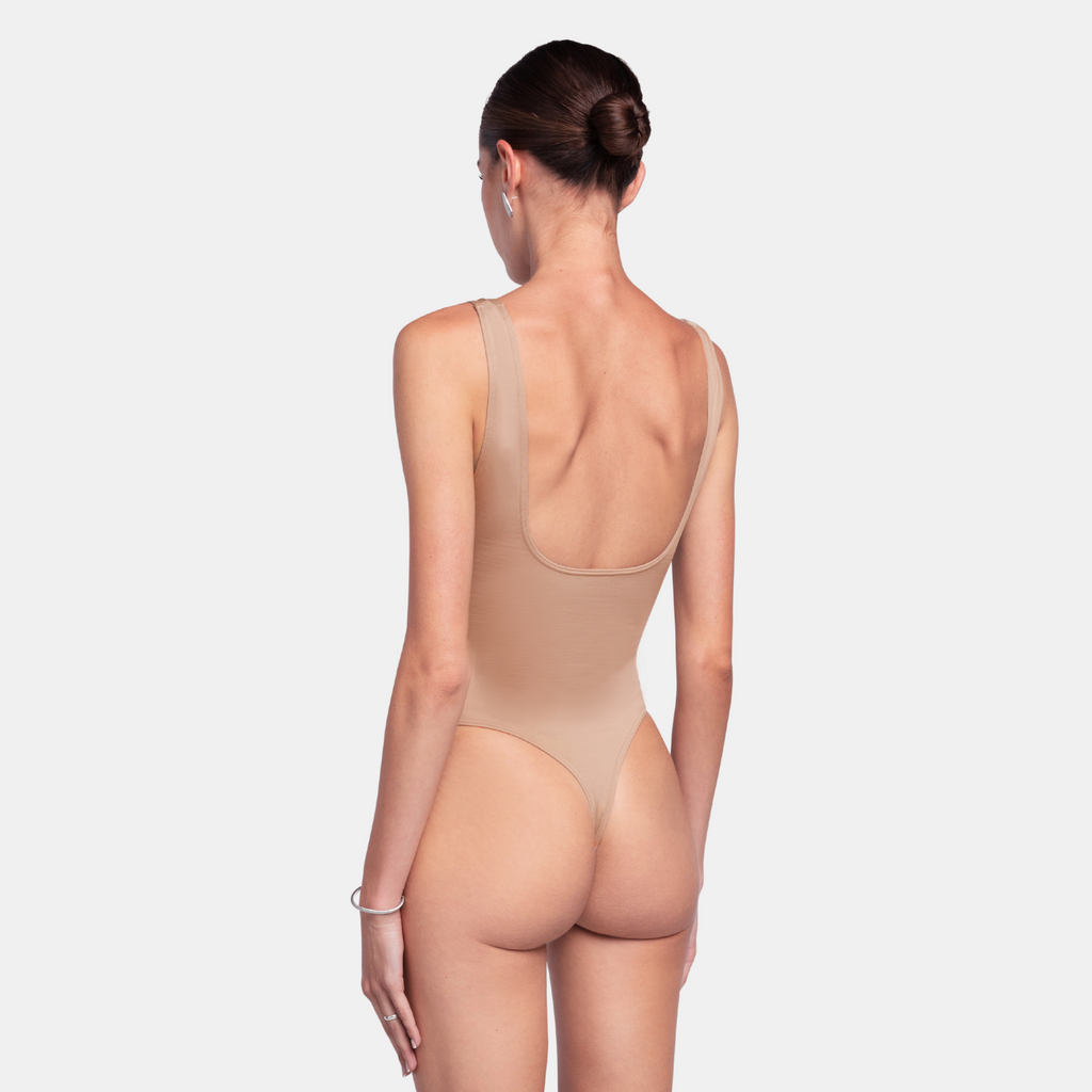 OW Collection HANNA Bodysuit Bodysuit 036 - Tan