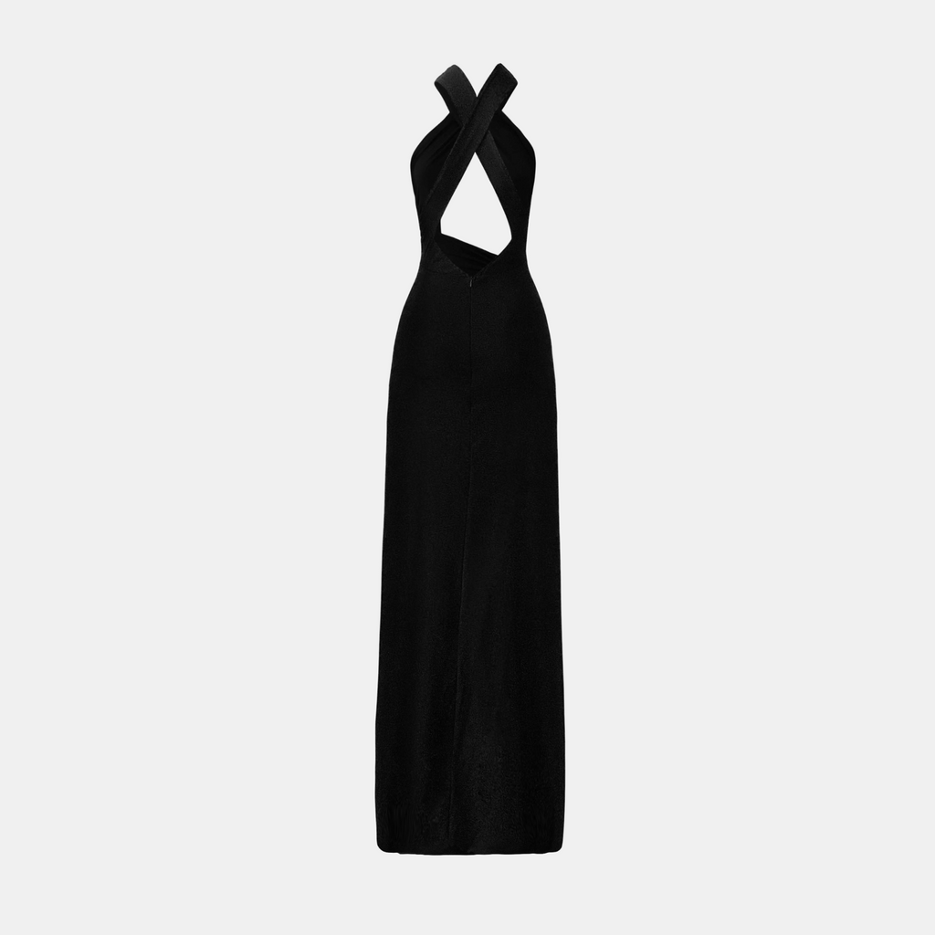 OW Collection ISA Maxi Dress Dress 121 - Black