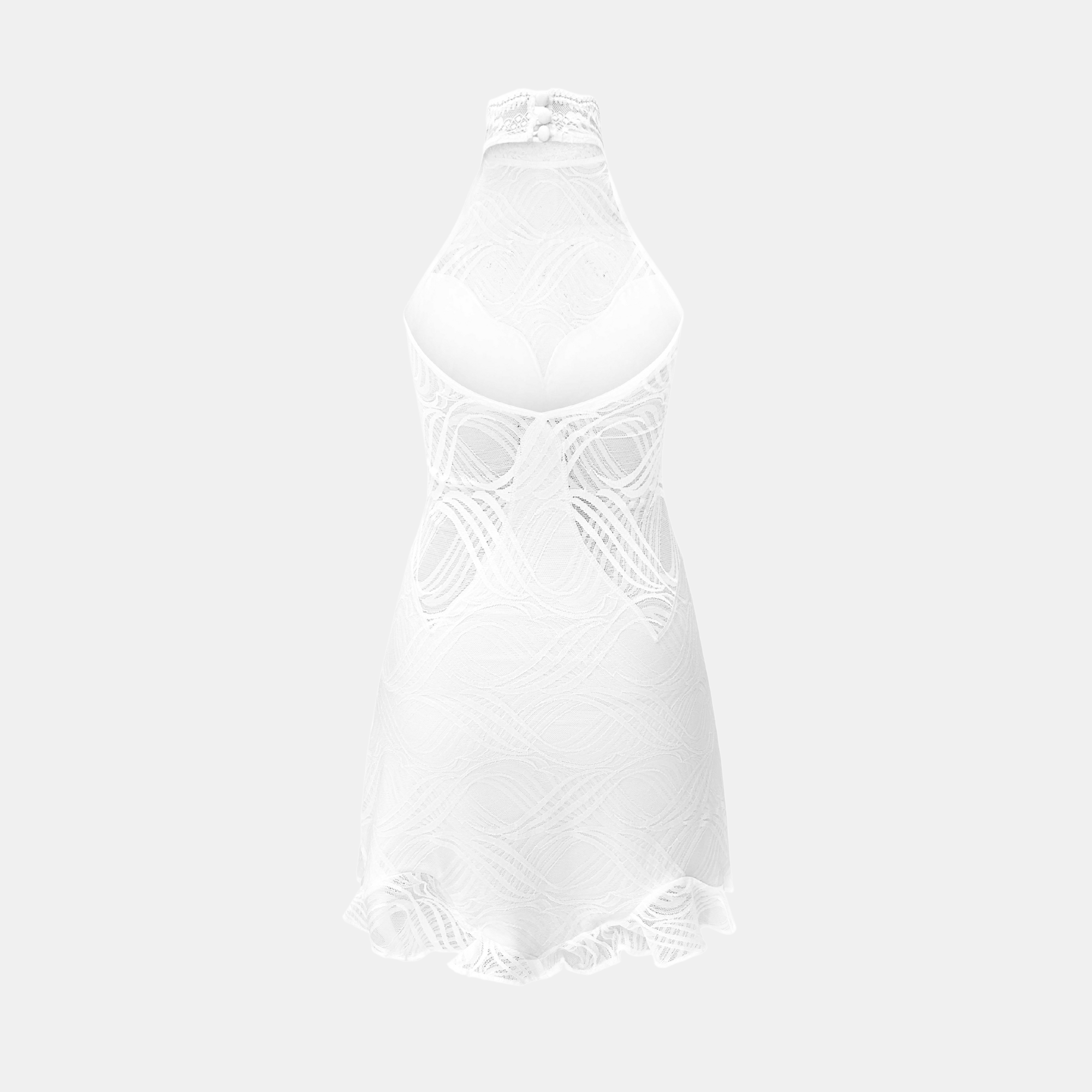 JOISE Mini Dress | White Lace Mini Dress | OW Collection JOISE Mini Dress | White Lace Mini Dress | OW Collection