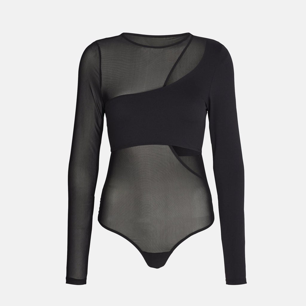 OW Collection KARI Bodysuit (2-piece) Bodysuit 002 - Black Caviar