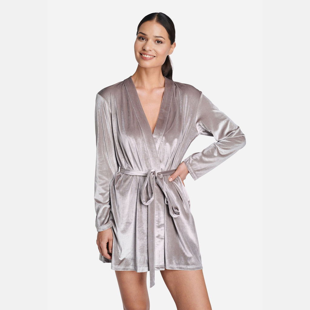 OW Collection KATRINA Robe Kimono 005 - Grey