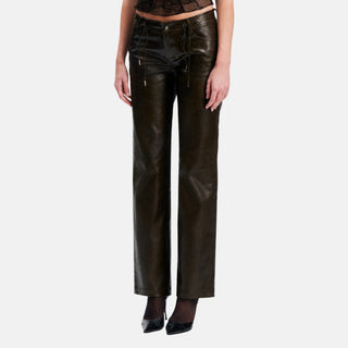 OW Collection KAYA Pants Pants 016 - Tobacco Brown