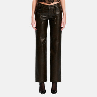 OW Collection KAYA Pants Pants 016 - Tobacco Brown