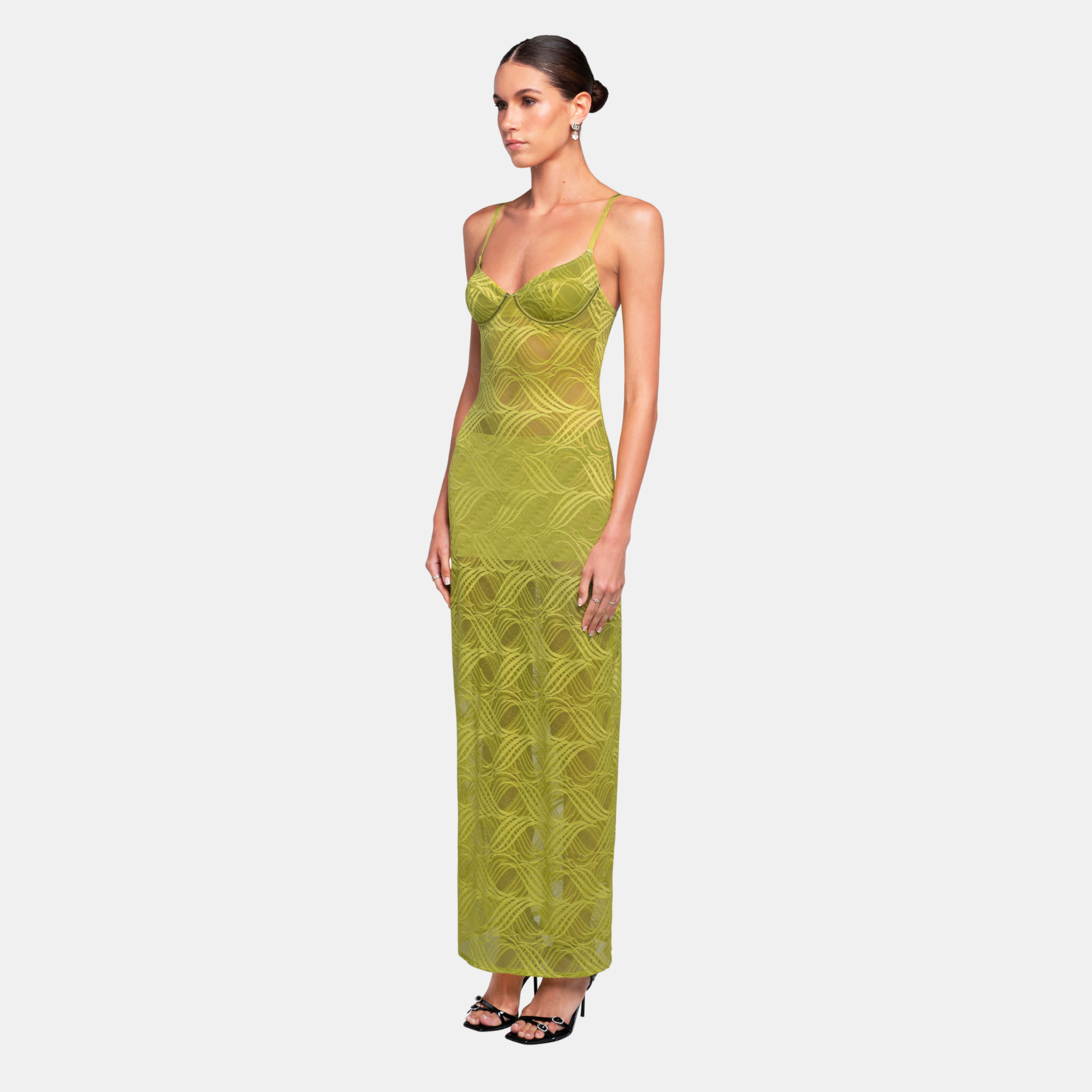 KAYLA Maxi Dress | Sheer Lace Maxi Dress | OW Collection KAYLA Maxi Dress | Sheer Lace Maxi Dress | OW Collection