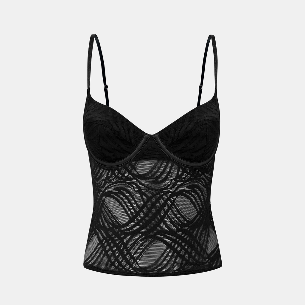 OW Collection KAYLA Top Top 121 - Black