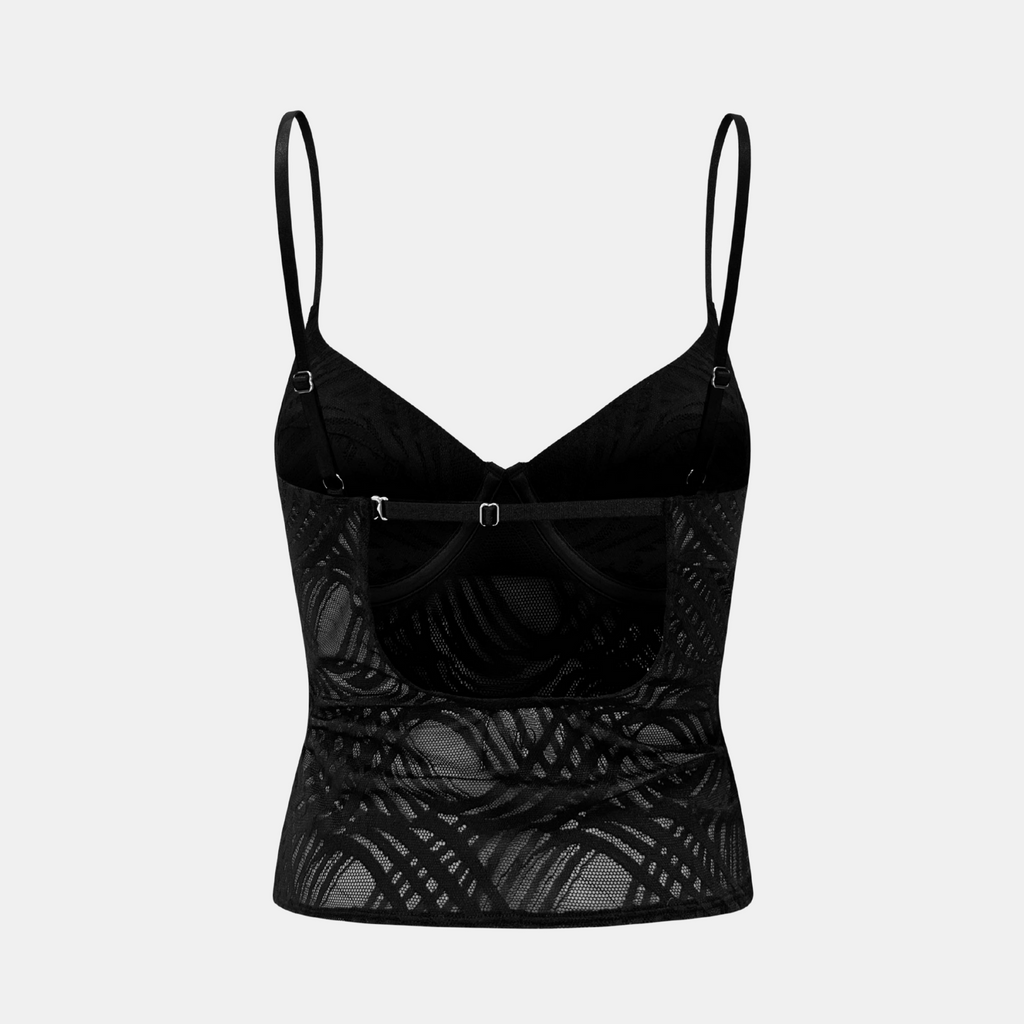 OW Collection KAYLA Top Top 121 - Black