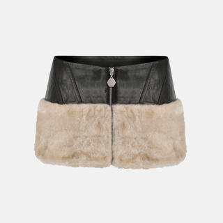 OW Collection KENDRA Skirt Skirt 237 - Distressed Black