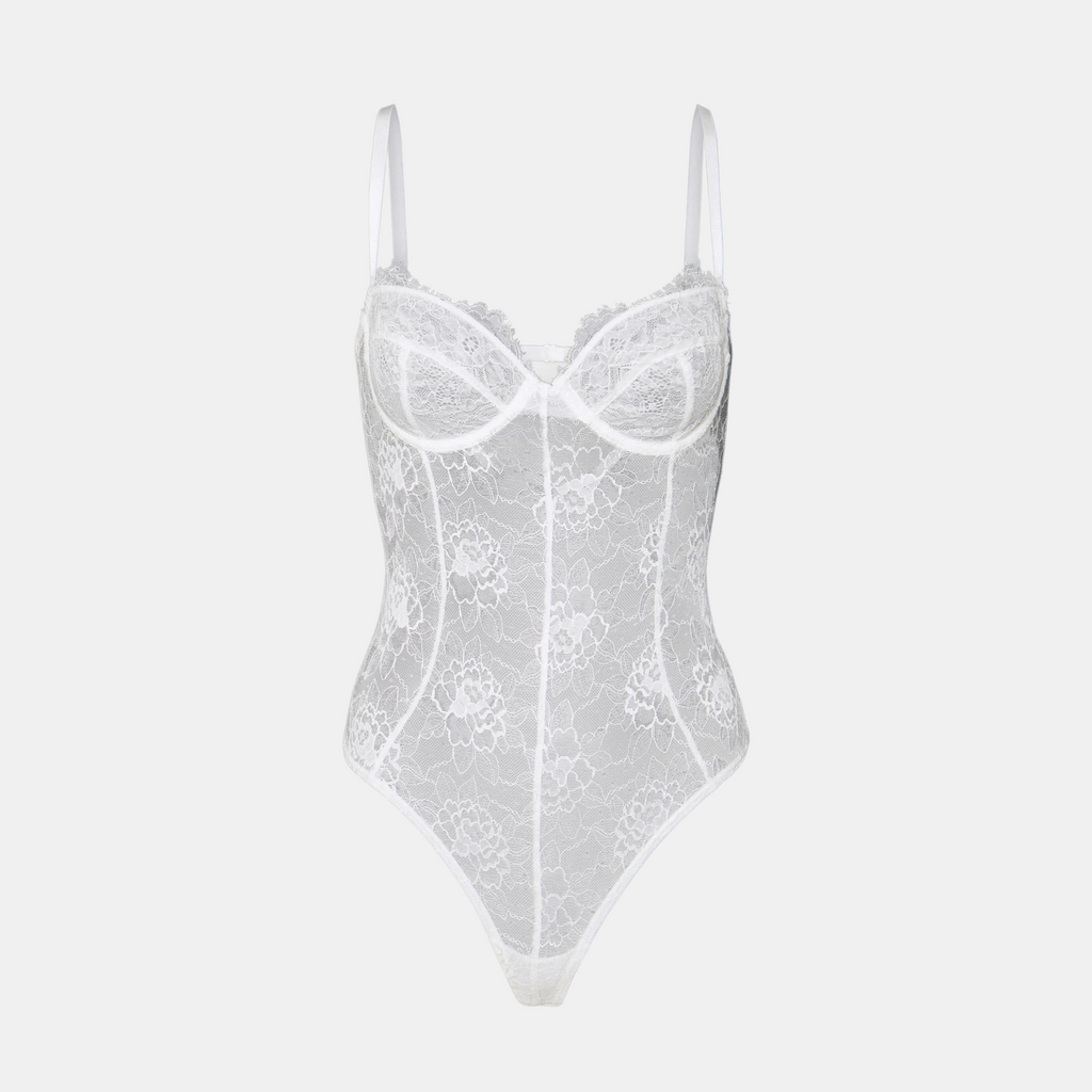 OW Collection LAYCE Bodysuit Bodysuit 001 - White