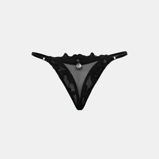 OW Collection LILY Thong Account 002 - Black Caviar
