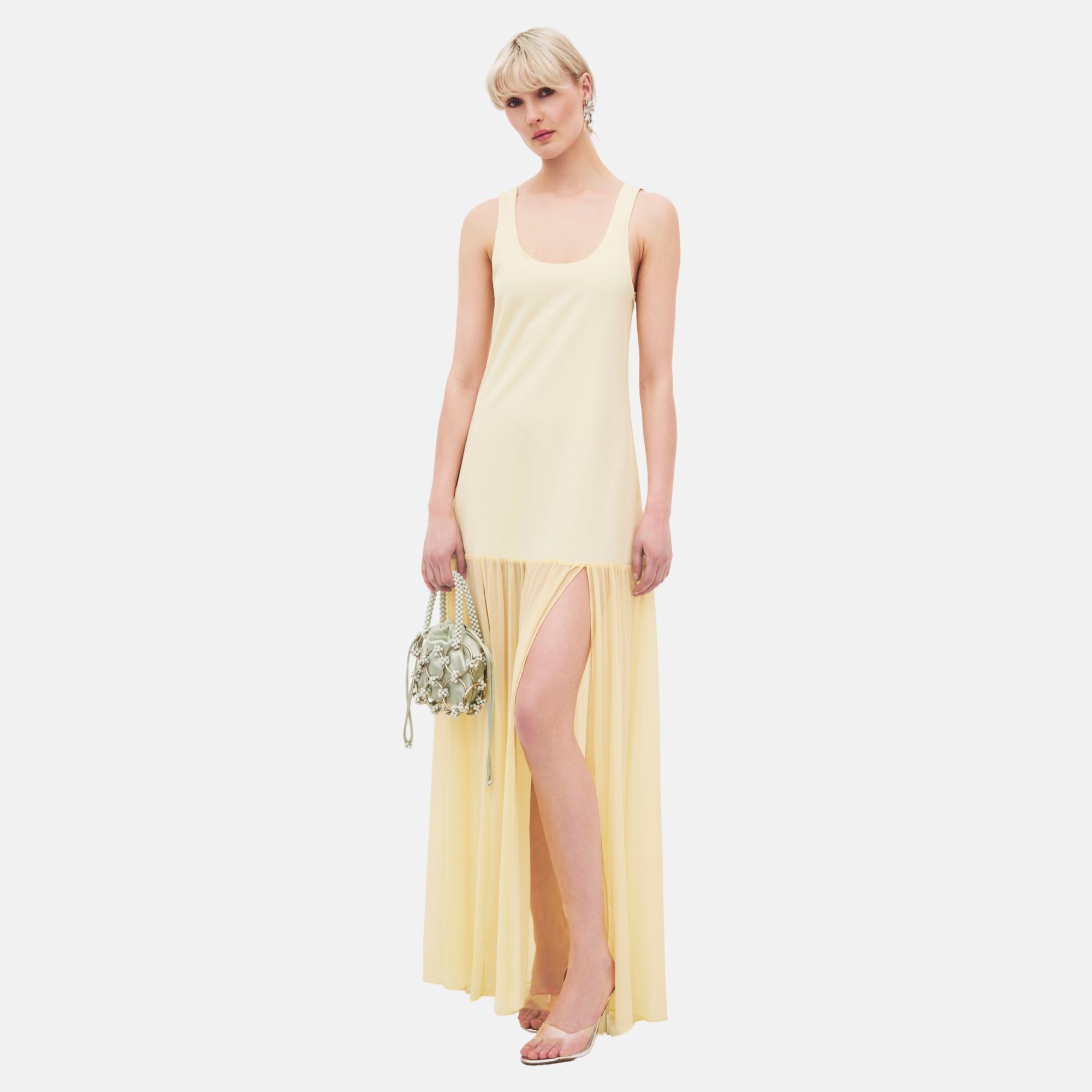 LYANNA Maxi Dress | Butter Yellow Wedding Guest Dress