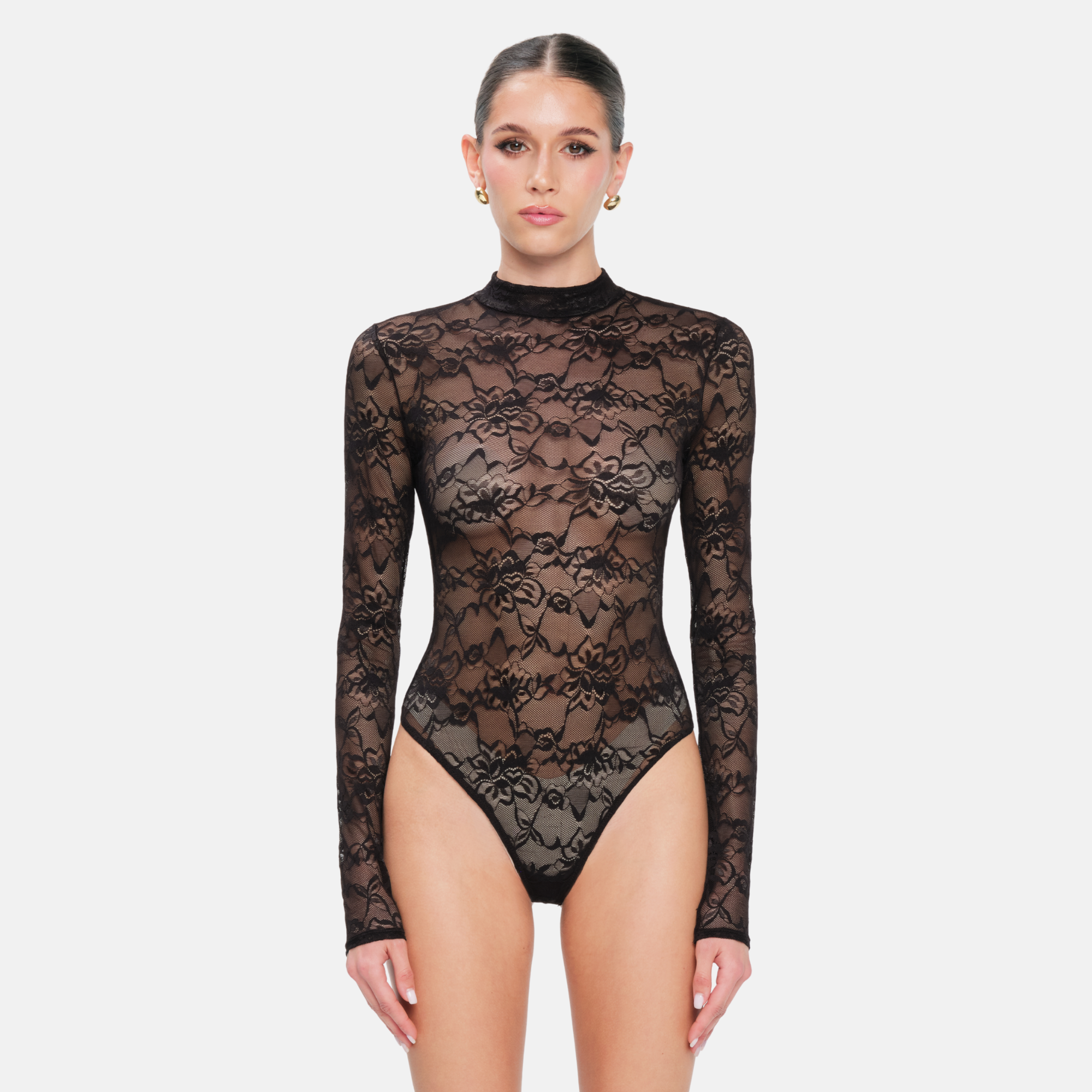LYDIA Lace Bodysuit | Sheer Lace Bodysuit | OW Collection LYDIA Lace Bodysuit | Sheer Lace Bodysuit | OW Collection