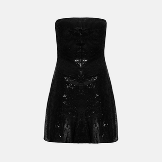 OW Collection MAYA Sequin Mini Dress Dress 121 - Black