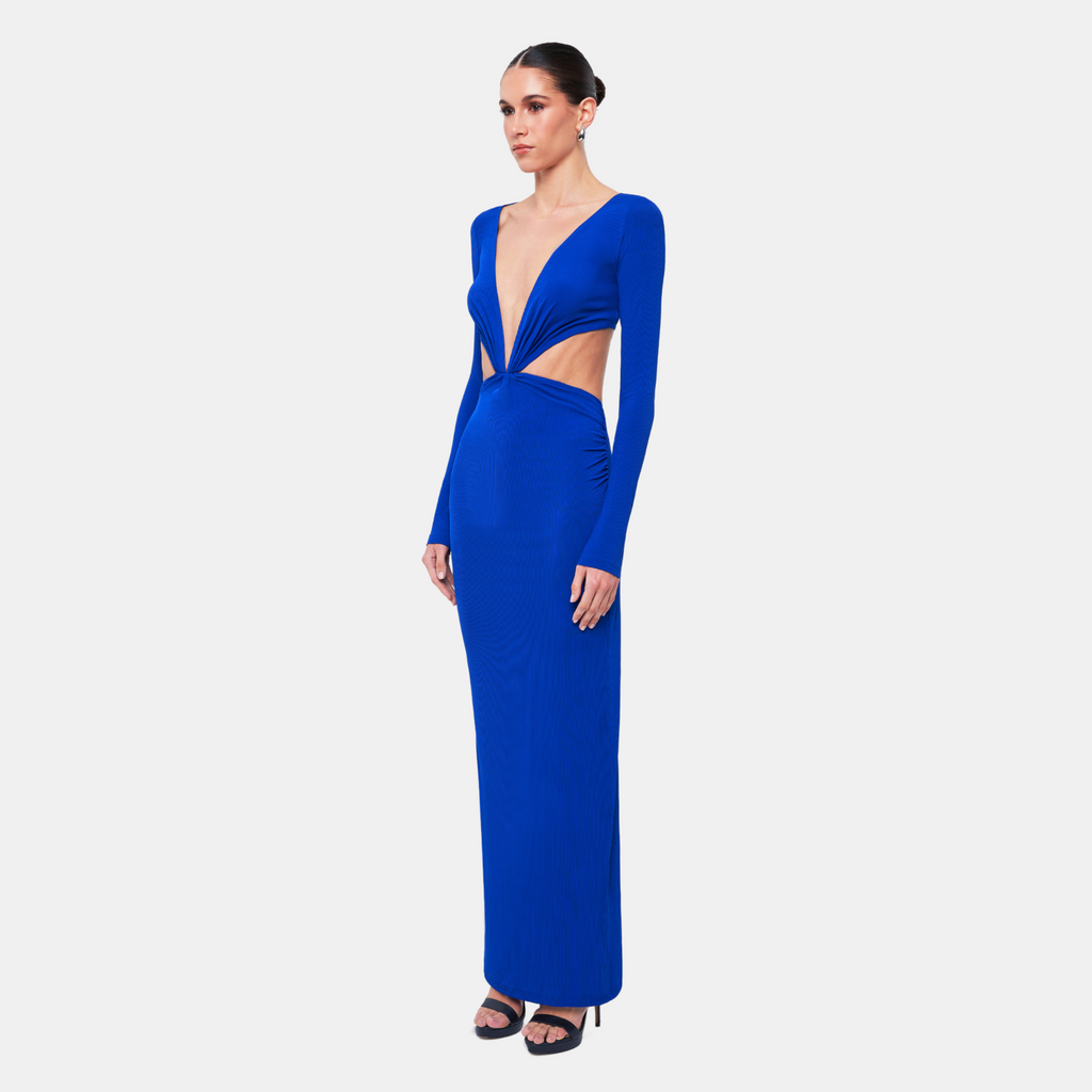 OW Collection MIDNIGHT Maxi Dress Dress 218 - Dark Blue