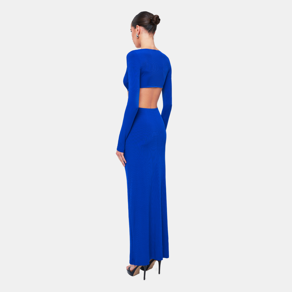 OW Collection MIDNIGHT Maxi Dress Dress 218 - Dark Blue