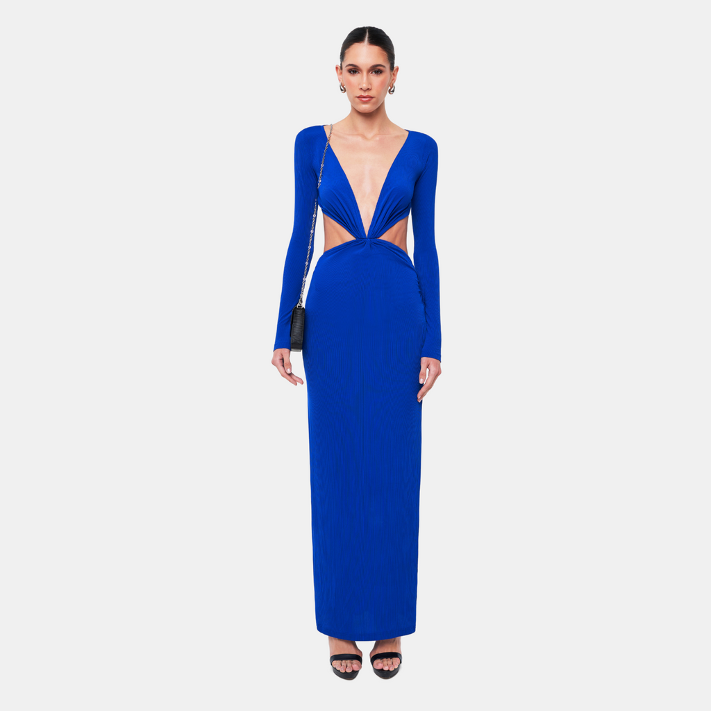 OW Collection MIDNIGHT Maxi Dress Dress 218 - Dark Blue