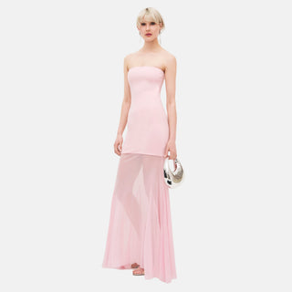 OW Collection MINA Maxi Dress Dress 047 - Light Pink