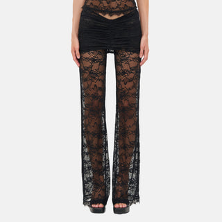 OW Collection SELAH Lace Pants Pants 121 - Black
